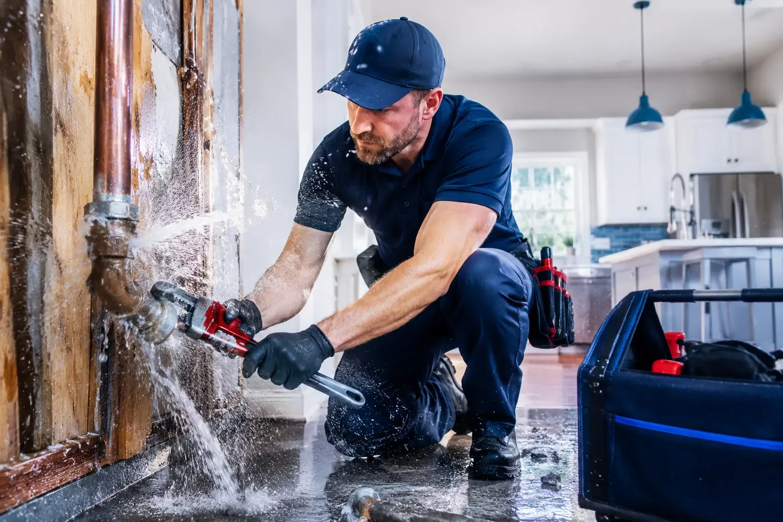 Local emergency pipe repair professionals in Melcher Dallas, IA